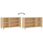 vidaXL Schuhregal Sonoma-Eiche 102x36x60 cm Holzwerkstoff vidaXL Schuhregal Sonoma-Eiche 102x36x60 cm Holzwerkstoff