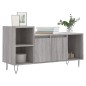 vidaXL TV-Schrank Grau Sonoma 100x35x55 cm Holzwerkstoff vidaXL TV-Schrank Grau Sonoma 100x35x55 cm Holzwerkstoff