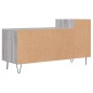 vidaXL TV-Schrank Grau Sonoma 100x35x55 cm Holzwerkstoff vidaXL TV-Schrank Grau Sonoma 100x35x55 cm Holzwerkstoff