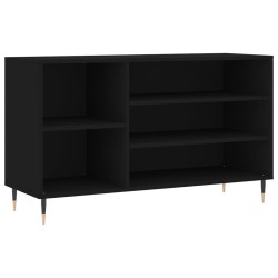 vidaXL Schuhregal Schwarz 102x36x60 cm Holzwerkstoff