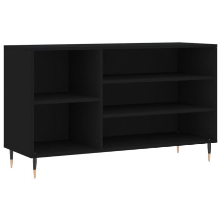 vidaXL Schuhregal Schwarz 102x36x60 cm Holzwerkstoff