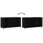 vidaXL Schuhregal Schwarz 102x36x60 cm Holzwerkstoff vidaXL Schuhregal Schwarz 102x36x60 cm Holzwerkstoff