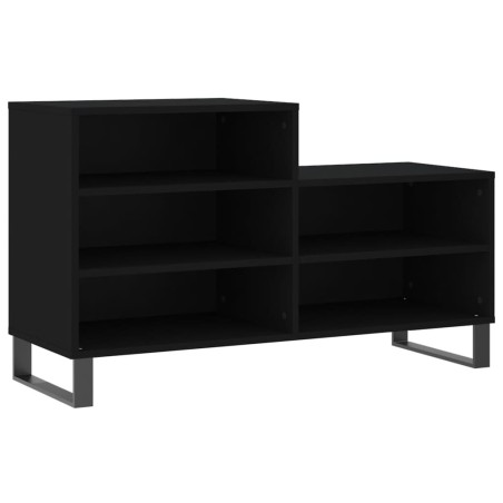 vidaXL Schuhregal Schwarz 102x36x60 cm Holzwerkstoff