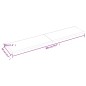 vidaXL Waschtischplatte 200x40x(2-4) cm Massivholz Unbehandelt vidaXL Waschtischplatte 200x40x(2-4) cm Massivholz Unbehandelt