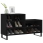 vidaXL Schuhregal Schwarz 102x36x60 cm Holzwerkstoff vidaXL Schuhregal Schwarz 102x36x60 cm Holzwerkstoff