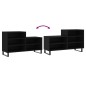vidaXL Schuhregal Schwarz 102x36x60 cm Holzwerkstoff vidaXL Schuhregal Schwarz 102x36x60 cm Holzwerkstoff