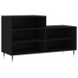 vidaXL Schuhregal Schwarz 102x36x60 cm Holzwerkstoff vidaXL Schuhregal Schwarz 102x36x60 cm Holzwerkstoff