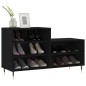 vidaXL Schuhregal Schwarz 102x36x60 cm Holzwerkstoff vidaXL Schuhregal Schwarz 102x36x60 cm Holzwerkstoff