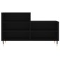 vidaXL Schuhregal Schwarz 102x36x60 cm Holzwerkstoff vidaXL Schuhregal Schwarz 102x36x60 cm Holzwerkstoff