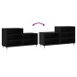 vidaXL Schuhregal Schwarz 102x36x60 cm Holzwerkstoff vidaXL Schuhregal Schwarz 102x36x60 cm Holzwerkstoff