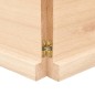 vidaXL Waschtischplatte 180x50x(2-4) cm Massivholz Unbehandelt vidaXL Waschtischplatte 180x50x(2-4) cm Massivholz Unbehandelt