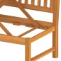 vidaxL Tagesbett mit Cremeweißen Kissen 200x60x75 cm Massivholz Akazie vidaxL Tagesbett mit Cremeweißen Kissen 200x60x75 cm Massivholz Akazie