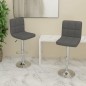 vidaXL Barhocker 2 Stk. Dunkelgrau Stoff vidaXL Barhocker 2 Stk. Dunkelgrau Stoff