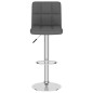 vidaXL Barhocker 2 Stk. Dunkelgrau Stoff vidaXL Barhocker 2 Stk. Dunkelgrau Stoff