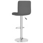 vidaXL Barhocker 2 Stk. Dunkelgrau Stoff vidaXL Barhocker 2 Stk. Dunkelgrau Stoff