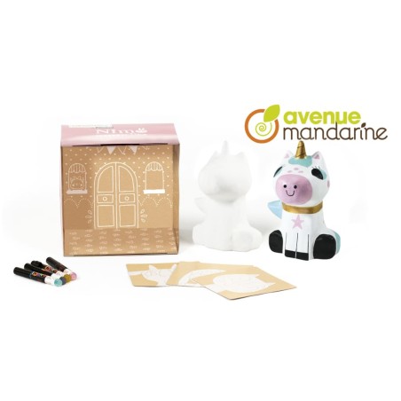 Avenue Mandarine Mal-Set Nimo Deco Michele the Unicorn