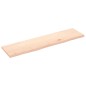 Waschtischplatte 160x40x4 cm Massivholz Unbehandelt Waschtischplatte 160x40x4 cm Massivholz Unbehandelt