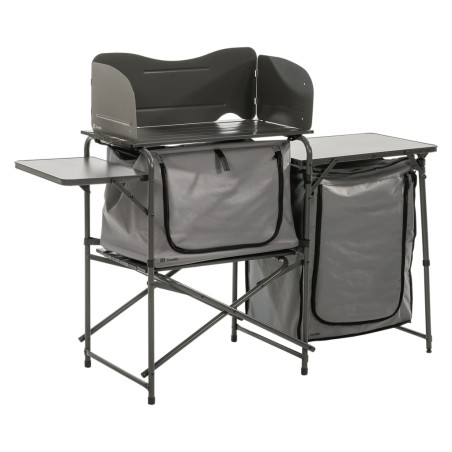 Travellife Campingküche Toledo Faltbar Dunkelgrau