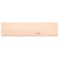Waschtischplatte 160x40x4 cm Massivholz Unbehandelt Waschtischplatte 160x40x4 cm Massivholz Unbehandelt