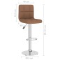 vidaXL Barhocker 2 Stk. Braun Stoff vidaXL Barhocker 2 Stk. Braun Stoff