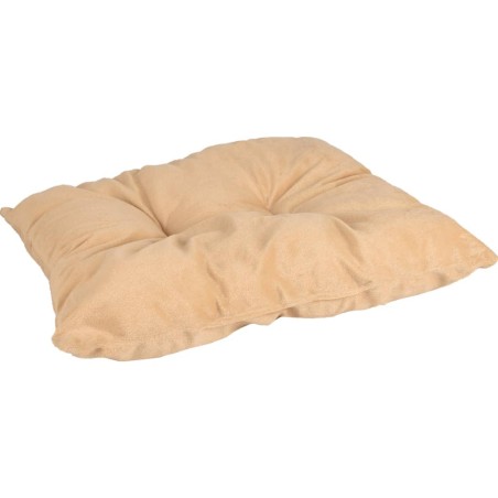 FLAMINGO Haustierkorb mit Kissen Enya Rechteckig Beige 45x32x18 cm