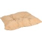 FLAMINGO Haustierkorb mit Kissen Enya Rechteckig Beige 45x32x18 cm FLAMINGO Haustierkorb mit Kissen Enya Rechteckig Beige 45x32x18 cm