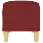 vidaXL Sitzbank Weinrot 100x35x41 cm Stoff vidaXL Sitzbank Weinrot 100x35x41 cm Stoff