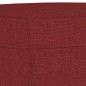 vidaXL Sitzbank Weinrot 100x35x41 cm Stoff vidaXL Sitzbank Weinrot 100x35x41 cm Stoff