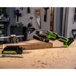 Greenworks Winkelschleifer Bürstenlos 24 V 