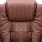 vidaXL Bürostuhl mit Massagefunktion Hellbraun Wildleder-Optik vidaXL Bürostuhl mit Massagefunktion Hellbraun Wildleder-Optik