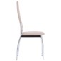 vidaXL Esszimmerstühle 2 Stk. Cappuccino-Braun Kunstleder vidaXL Esszimmerstühle 2 Stk. Cappuccino-Braun Kunstleder