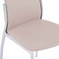 vidaXL Esszimmerstühle 2 Stk. Cappuccino-Braun Kunstleder vidaXL Esszimmerstühle 2 Stk. Cappuccino-Braun Kunstleder
