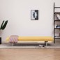 vidaXL Schlafsofa Gelb Polyester vidaXL Schlafsofa Gelb Polyester
