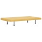 vidaXL Schlafsofa Gelb Polyester vidaXL Schlafsofa Gelb Polyester