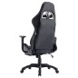 vidaXL Gaming-Stuhl mit Fußstütze Schwarz Kunstleder vidaXL Gaming-Stuhl mit Fußstütze Schwarz Kunstleder