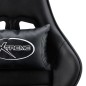 vidaXL Gaming-Stuhl mit Fußstütze Schwarz Kunstleder vidaXL Gaming-Stuhl mit Fußstütze Schwarz Kunstleder