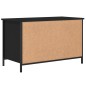 vidaXL TV-Schrank Schwarz 80x40x50 cm Holzwerkstoff vidaXL TV-Schrank Schwarz 80x40x50 cm Holzwerkstoff