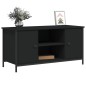 vidaXL TV-Schrank Schwarz 100x40x50 cm Holzwerkstoff vidaXL TV-Schrank Schwarz 100x40x50 cm Holzwerkstoff