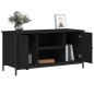 vidaXL TV-Schrank Schwarz 100x40x50 cm Holzwerkstoff vidaXL TV-Schrank Schwarz 100x40x50 cm Holzwerkstoff