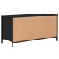 vidaXL TV-Schrank Schwarz 100x40x50 cm Holzwerkstoff vidaXL TV-Schrank Schwarz 100x40x50 cm Holzwerkstoff