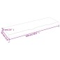 Waschtischplatte 100x30x6 cm Massivholz Unbehandelt Waschtischplatte 100x30x6 cm Massivholz Unbehandelt