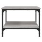 vidaXL Couchtisch Grau Sonoma 55x55x40 cm Holzwerkstoff vidaXL Couchtisch Grau Sonoma 55x55x40 cm Holzwerkstoff