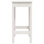 vidaXL Barhocker 2 Stk. Weiß 40x40x78 cm Massivholz Kiefer vidaXL Barhocker 2 Stk. Weiß 40x40x78 cm Massivholz Kiefer
