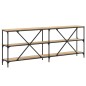 vidaXL Konsolentisch Sonoma-Eiche 200x30x75 cm Holzwerkstoff und Eisen vidaXL Konsolentisch Sonoma-Eiche 200x30x75 cm Holzwerkstoff und Eisen