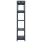 vidaXL Lagerregal Schwarz 500 kg 90 x 60 x 180 cm Kunststoff vidaXL Lagerregal Schwarz 500 kg 90 x 60 x 180 cm Kunststoff