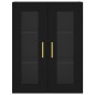 vidaXL Highboard Schwarz 69,5x34x180 cm Holzwerkstoff vidaXL Highboard Schwarz 69,5x34x180 cm Holzwerkstoff