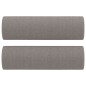 vidaXL 2-Sitzer-Sofa mit Zierkissen Taupe 120 cm Stoff vidaXL 2-Sitzer-Sofa mit Zierkissen Taupe 120 cm Stoff