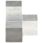 vidaXL Pfostenverbinder 4 Stk. Y-Form Verzinktes Metall 101 x 101 mm vidaXL Pfostenverbinder 4 Stk. Y-Form Verzinktes Metall 101 x 101 mm
