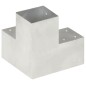 vidaXL Pfostenverbinder 4 Stk. Y-Form Verzinktes Metall 101 x 101 mm vidaXL Pfostenverbinder 4 Stk. Y-Form Verzinktes Metall 101 x 101 mm