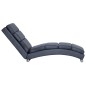 vidaXL Chaiselongue Grau Wildleder-Optik vidaXL Chaiselongue Grau Wildleder-Optik